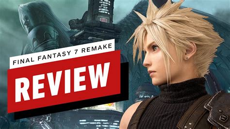 Final Fantasy 7 Remake Review .